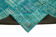 Handwoven Anatolian Contemporary 174 cm x 240 cm Turquoise Patchwork Carpet
