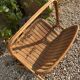 Rattan magazine rack