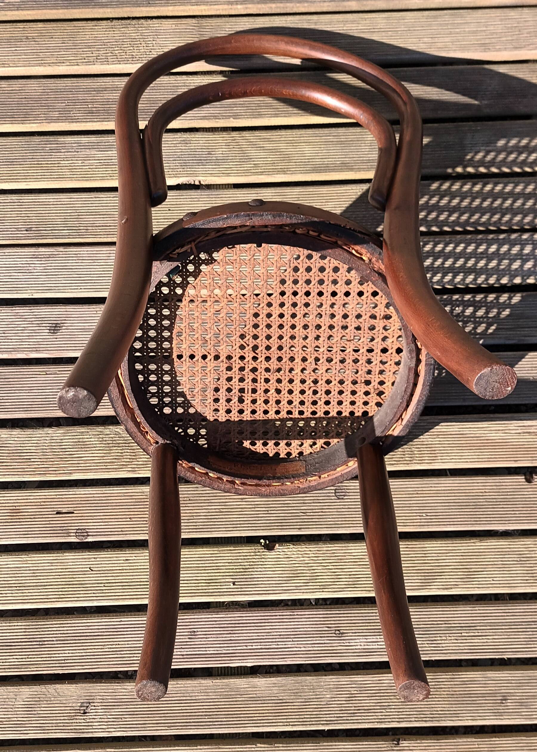 Chaise enfant Fischel début 1900 – Authentique & Vintage