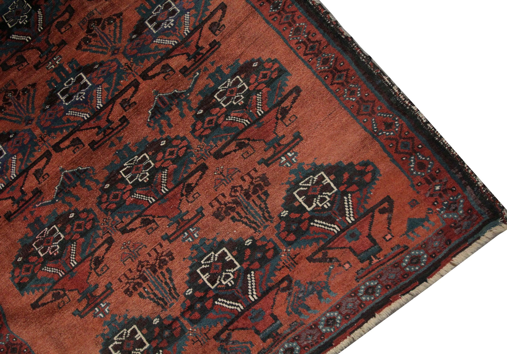 Tapis Afshar Persan- 115x216cm