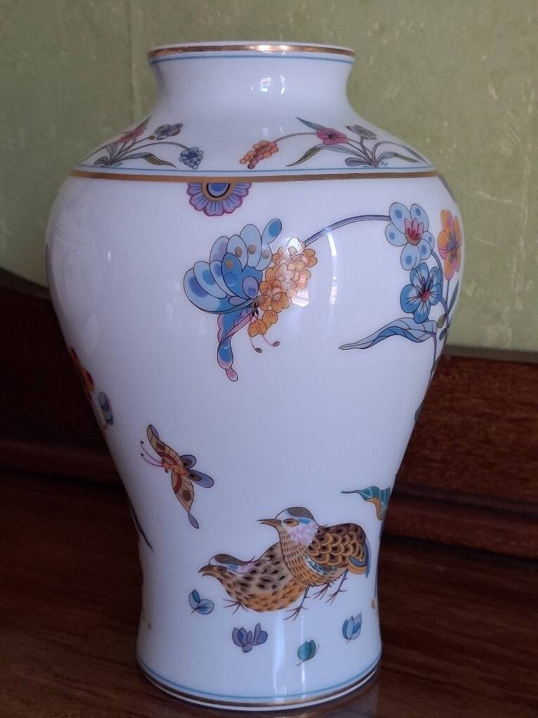Splendid Haviland porcelain vase