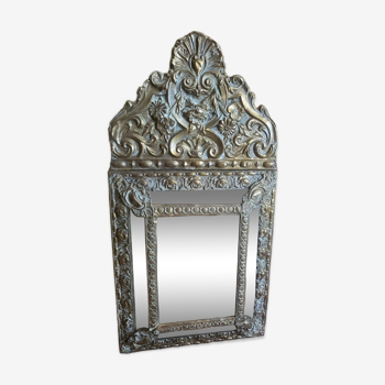 Miroir parecloses Napoléon III 29x56cm