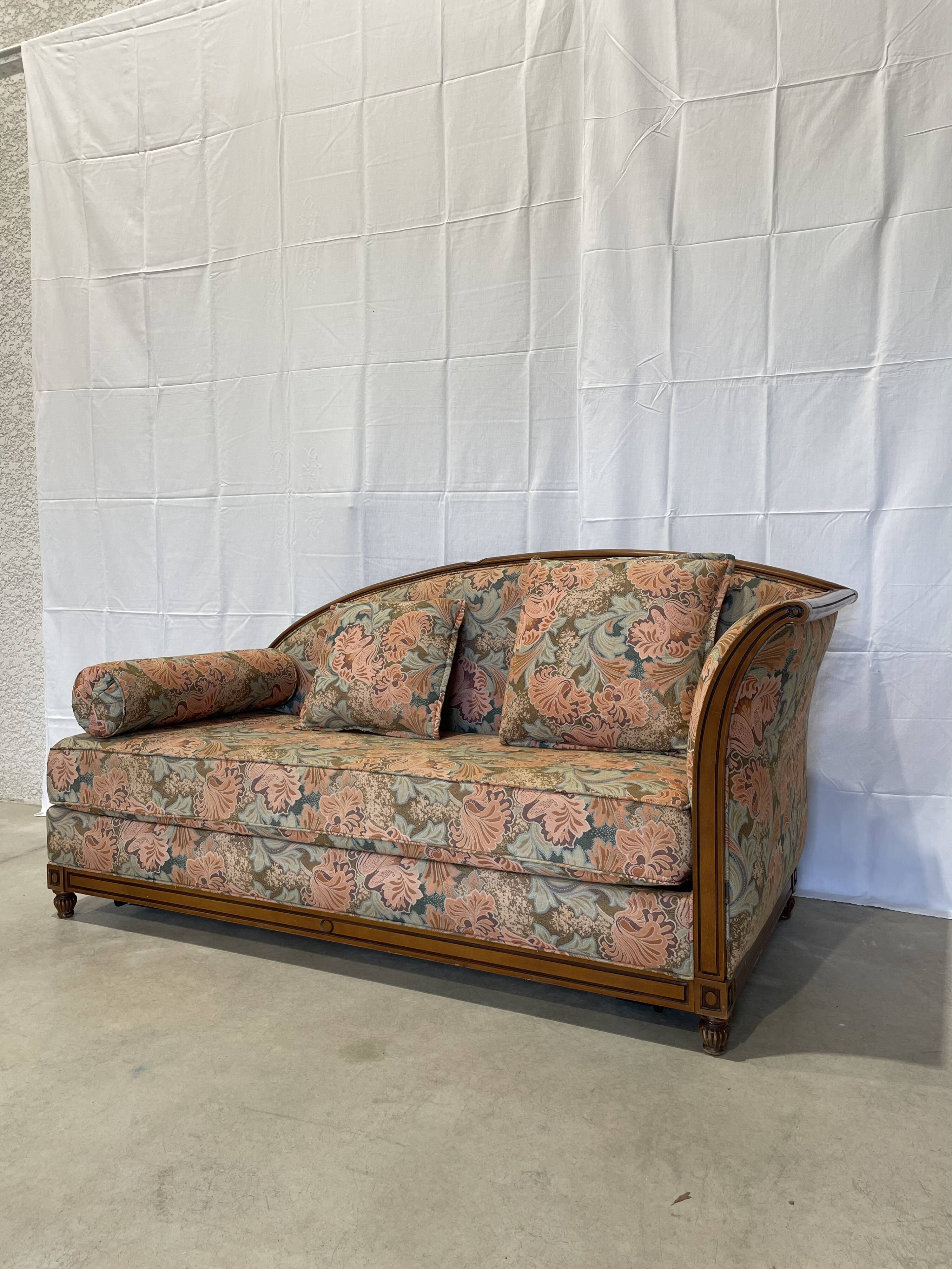 Vintage convertible daybed 2 places