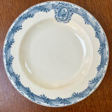 6 ironstone plates Salins Versailles model