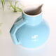 Blue water pitcher, plain, 1960s