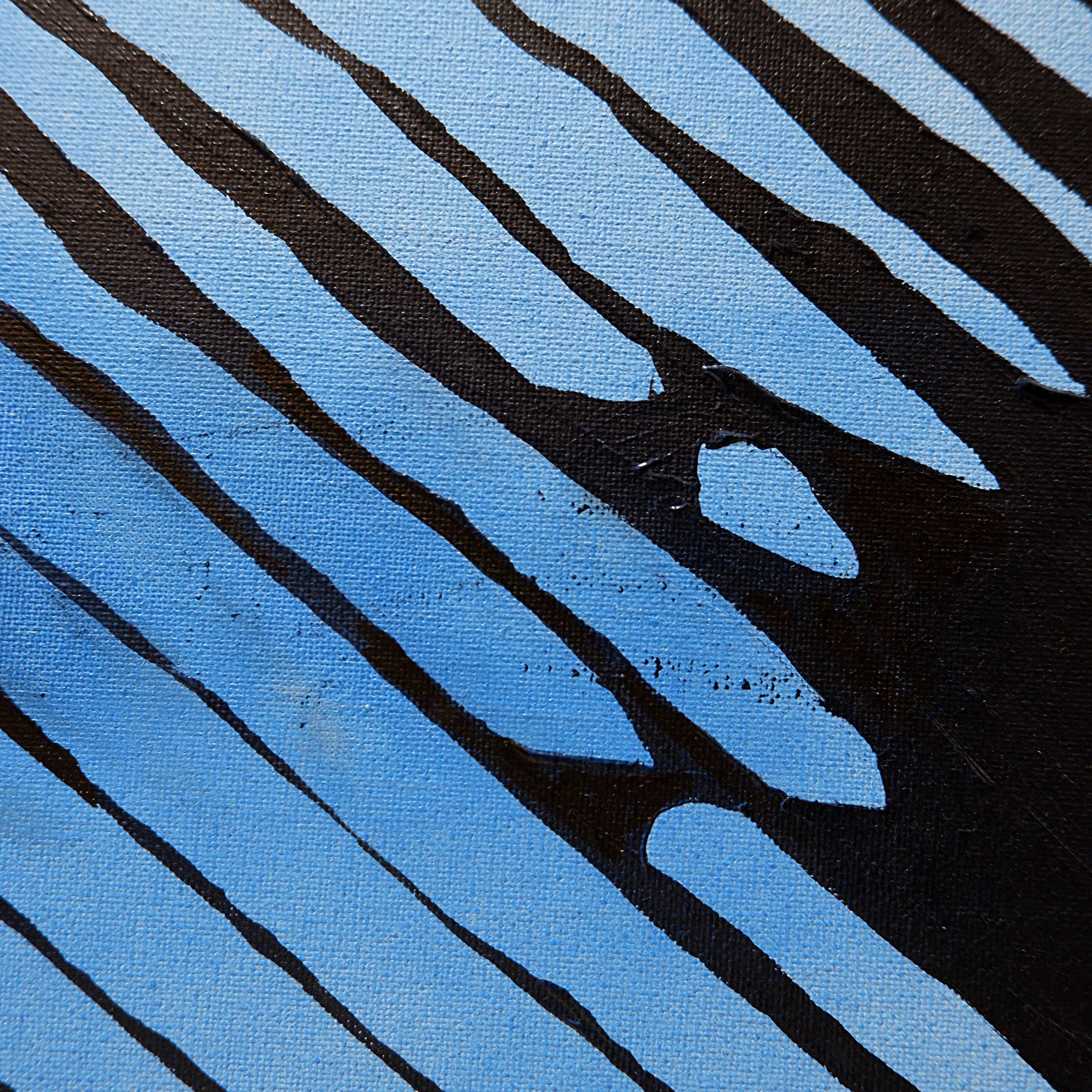 Abstract painting in muted tones on canvas - signed C.Massaut