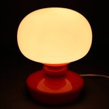 1970s Stepan Tabery Opaline Glass Table Lamp, Czechoslovakia