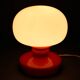 1970s Stepan Tabery Opaline Glass Table Lamp, Czechoslovakia