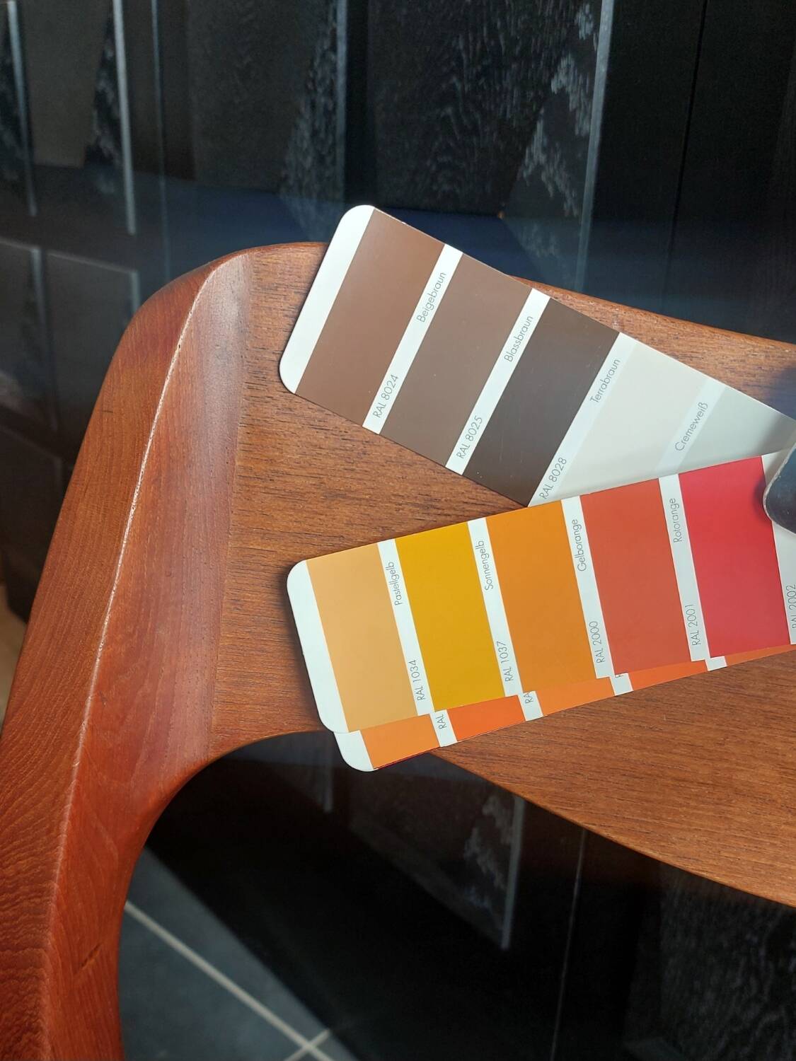 4 Niels Otto Møller model 71 chairs, Denmark 1950