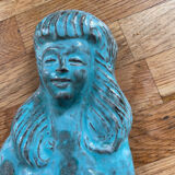 Ceramic wall siren by Bayer