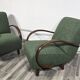 Fauteuils de Jindrich Halabala, années 1940, ensemble de 2