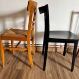 Set of 4 mismatched chairs