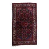 Handmade vintage Persian Malayer rug 129cm x 219cm 1960s