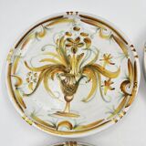 Set of 4 Keraluc Quimper plates