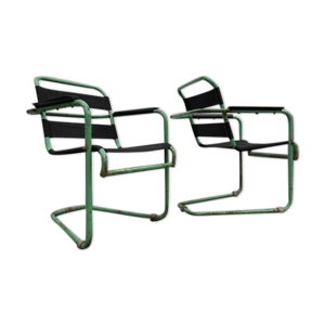 Set de 2 chaises de jardin