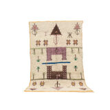 Moroccan carpet azilal 243x146cm