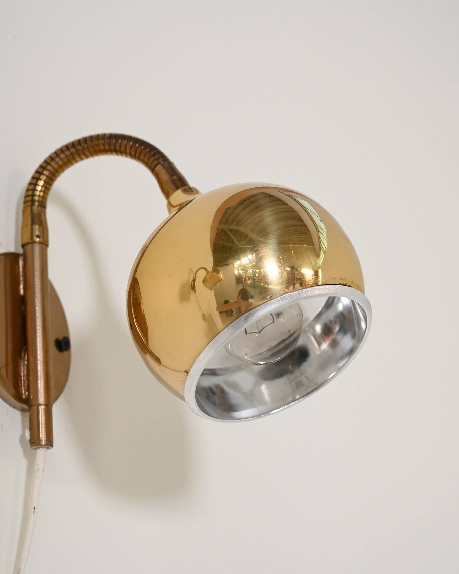 Pair of wall lamps by Möllers Armatur Eskilstuna, '50s