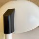 Aluminor saucer desk lamp France vintage 70s white