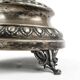 Figural eclectic fruit bowl, silver-plated brass, Poland, 19th century