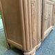 Art Deco sideboard renovated in solid walnut with Saint Laurent marble, 1930.
