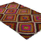 Tapis kilim artisanal d’Anatolie 264 cm x 172 cm