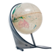 Illuminated globe made of plexiglass by Nova Rico Florence 1969