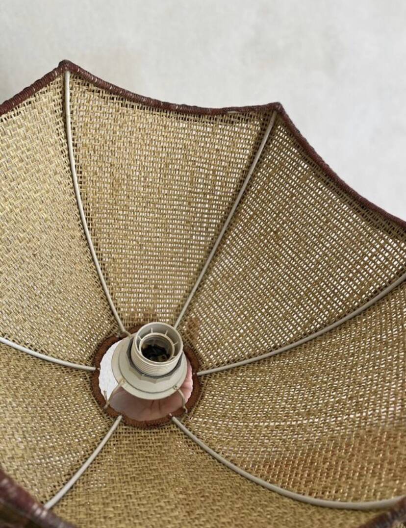 Lot 2 vintage pendant lights