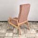 Vintage Recliner Armchair with Ottoman, 1960s, Czechoslovakia