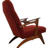 Fauteuil avec repose-pieds 'Vorchten'