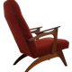 Armchair with footstool 'Vorchten'