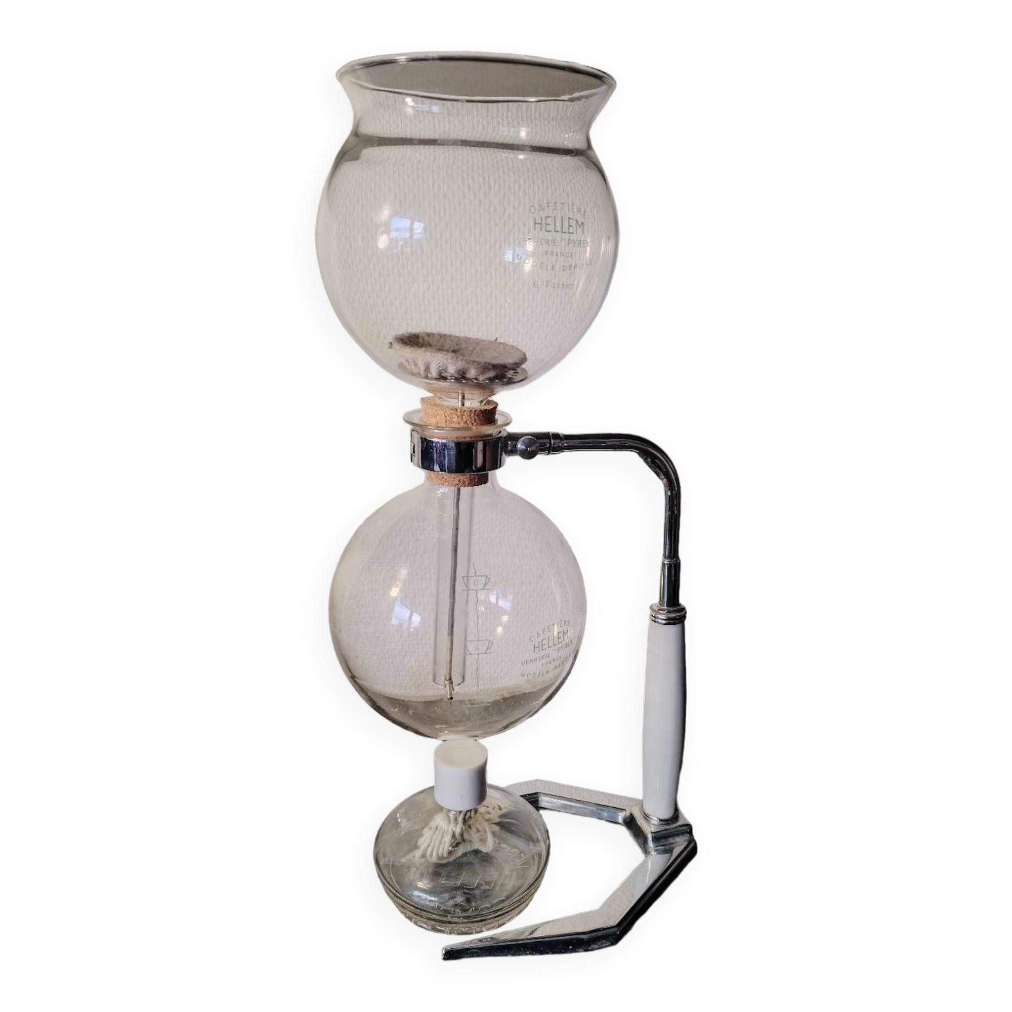 Hellem vacuum coffee maker