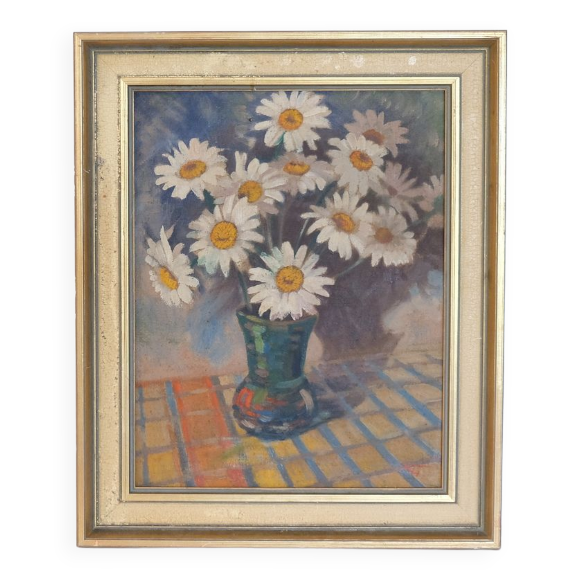 Oil on canvas Marguerite