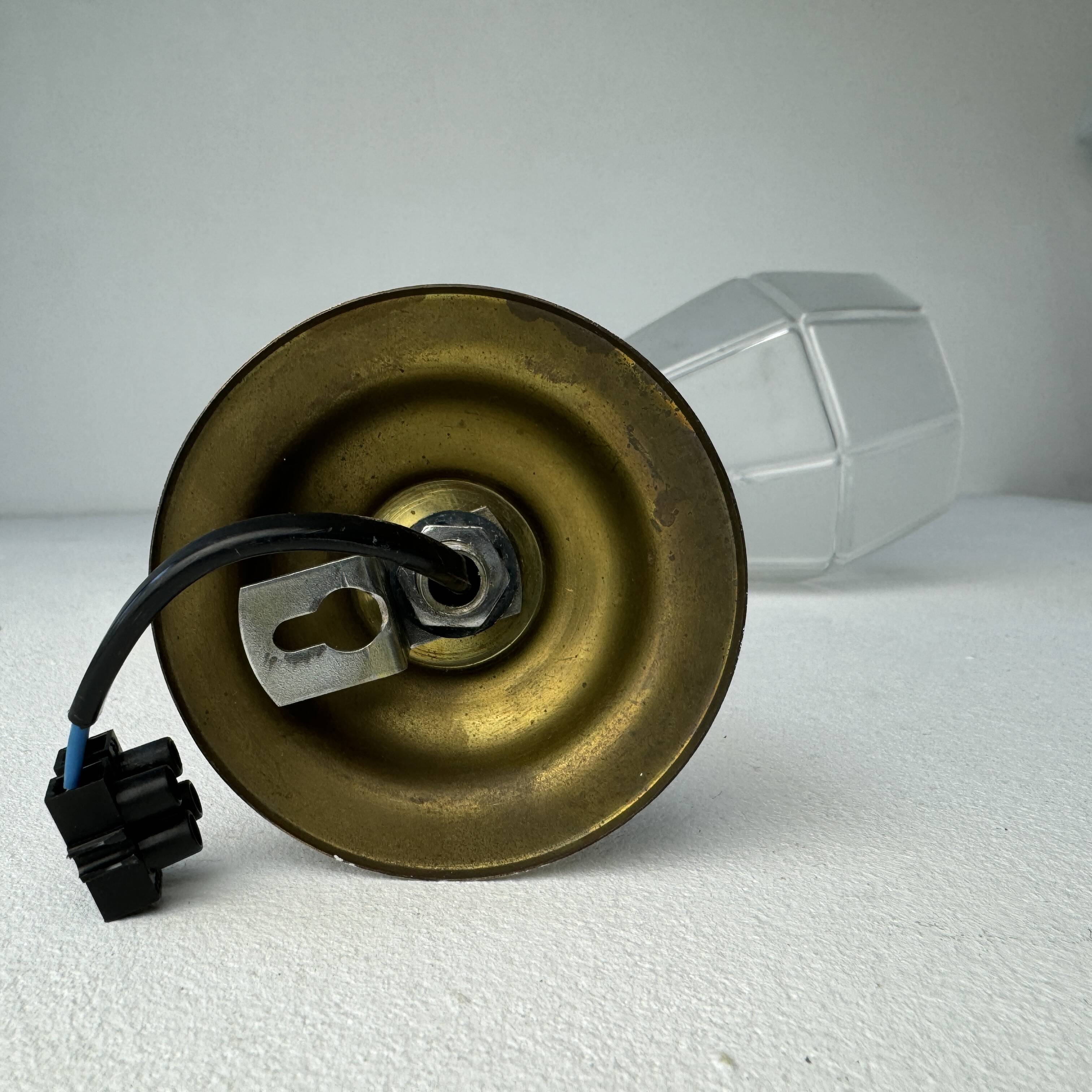 Pair of old art-deco wall lights