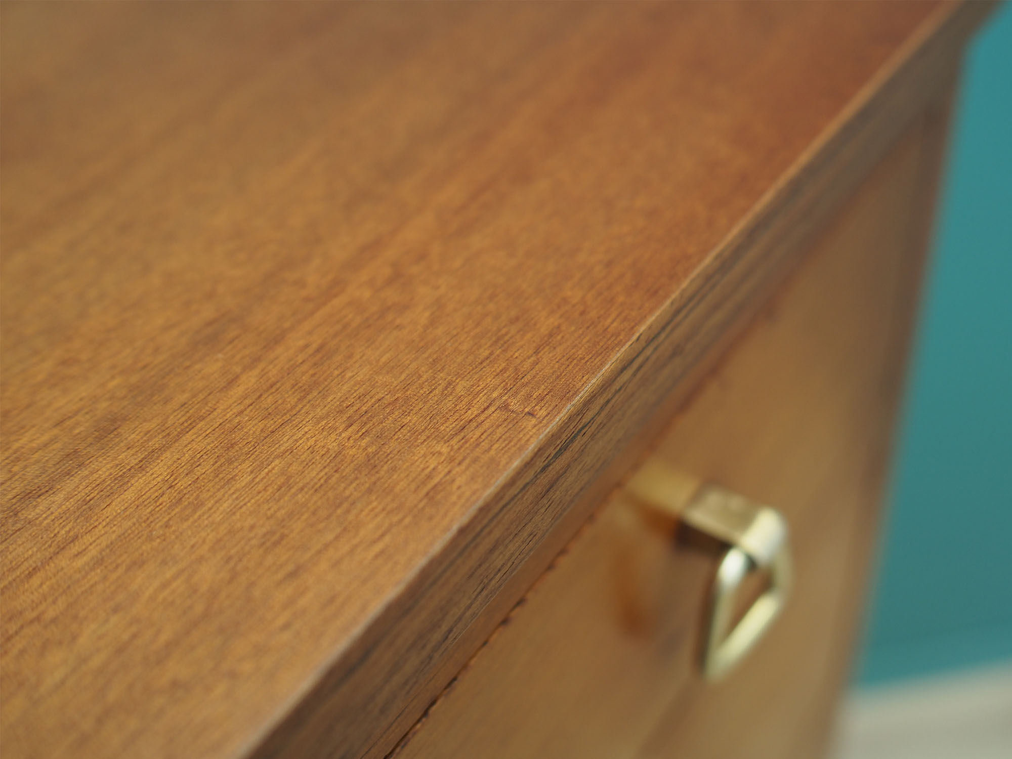 Commode en acajou, design danois, années 1970, fabriqué au danemark