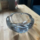 DAUM crystal ashtray/ pocket tray
