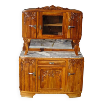 Buffet art déco en noyer