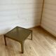 3 vintage smoked plexiglass coffee tables / side tables – Space Age