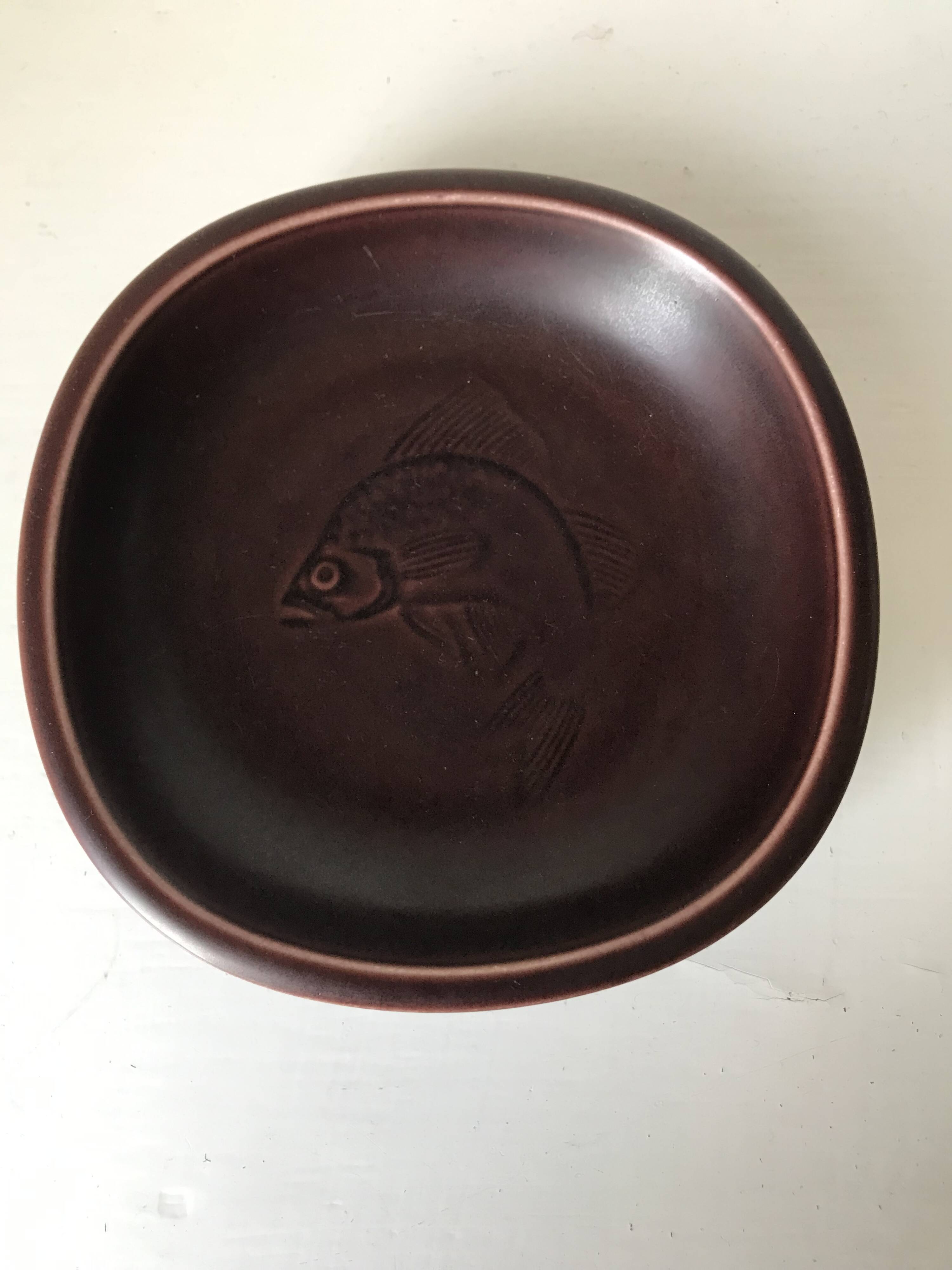 Ceramic bowl by Nils Thomson for Alumina 1950 Denmark