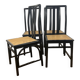 Series of 4 Annig Sarian chairs from the 80s