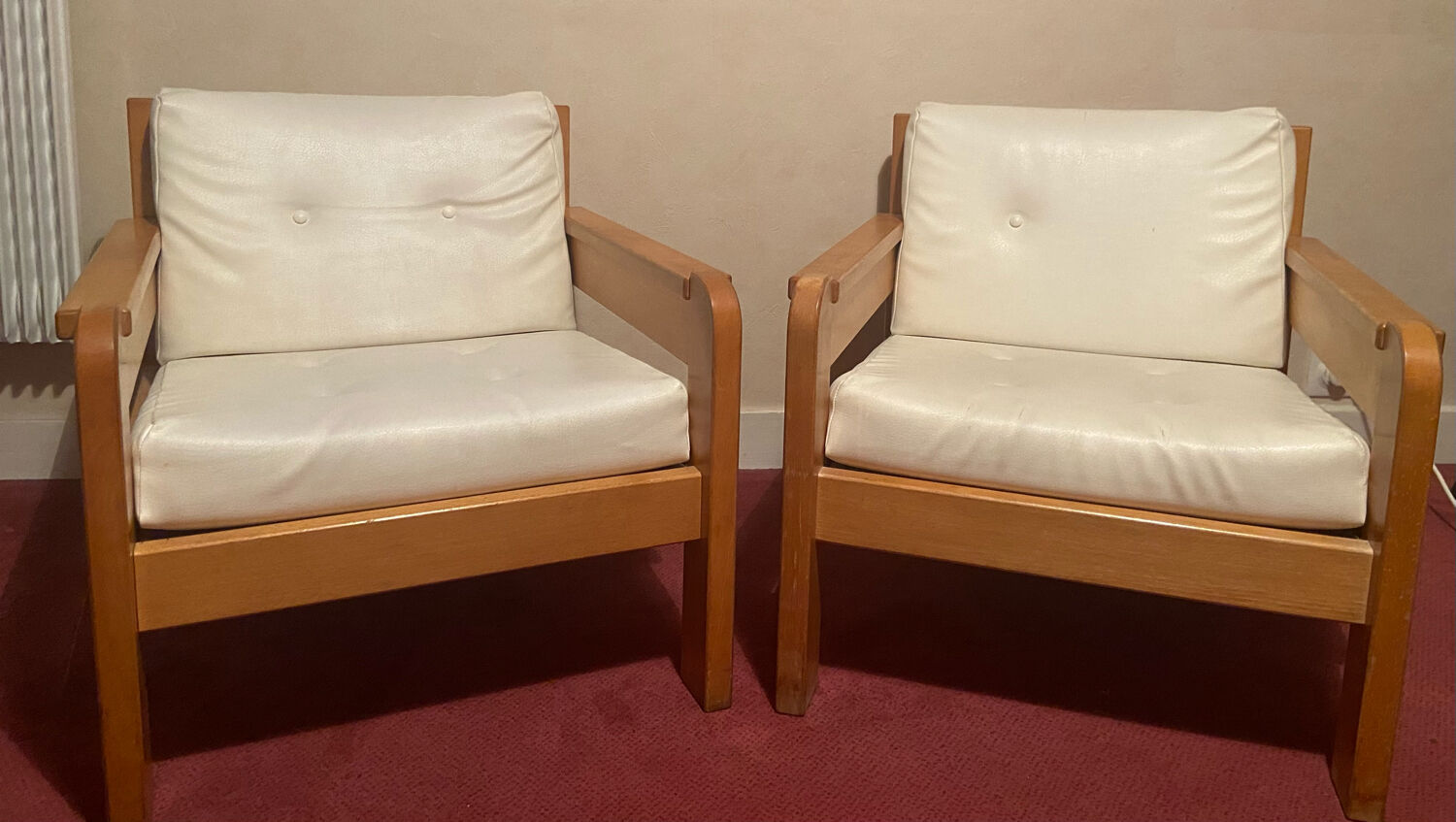 Vintage Scandinavian armchairs