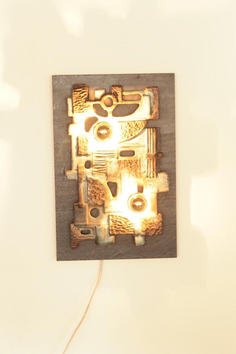 Vintage brutalist sculpture