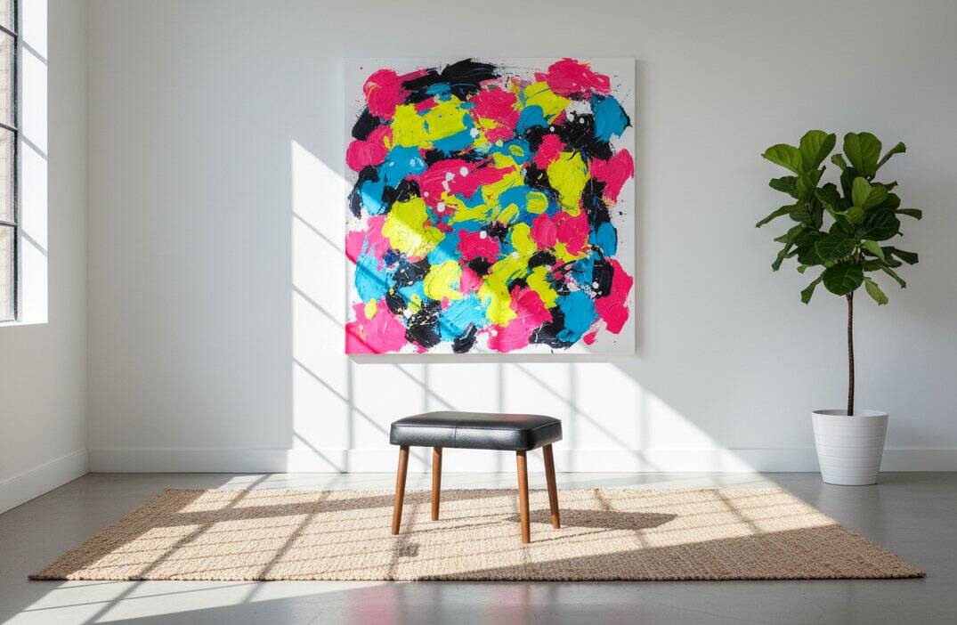 Teak stool, Denmark, 1960s