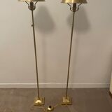 Brass floor lamps
