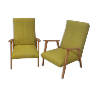 Pair of vintage armchairs