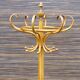 Bistro coat rack with 8 hooks, Thonet style, Fischel 1920.