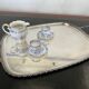 Large silver metal tray Mappin and Webb