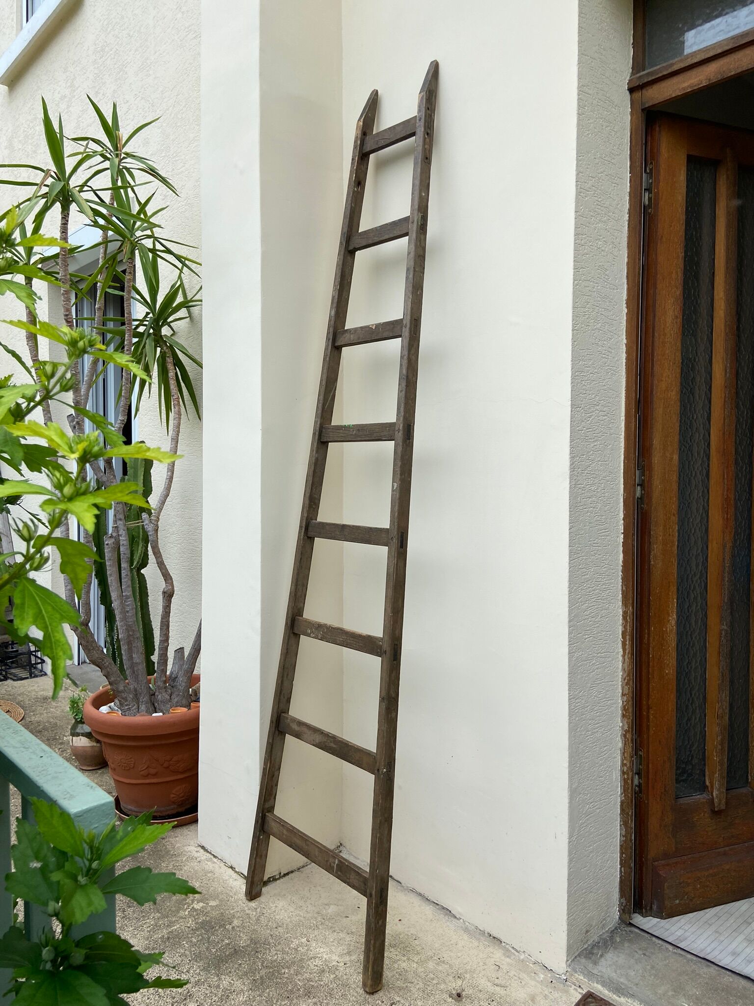 Old vintage painter's ladder