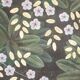 Painted canvas depicting flowers and birds. Contemporary work.