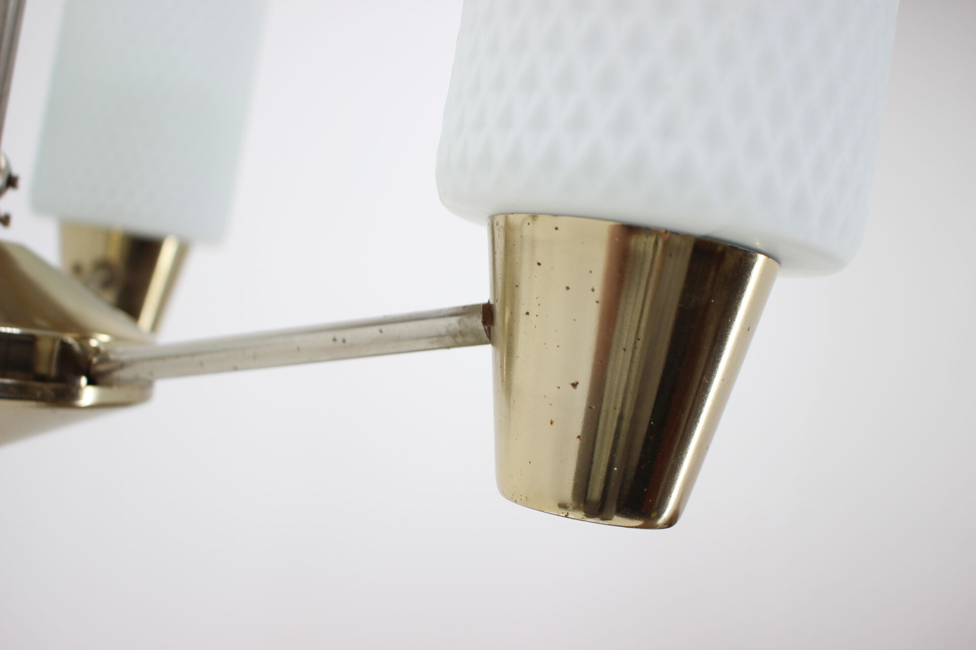 Mid-century adjustable chandelier/Kamenický Šenov, 1960´s.