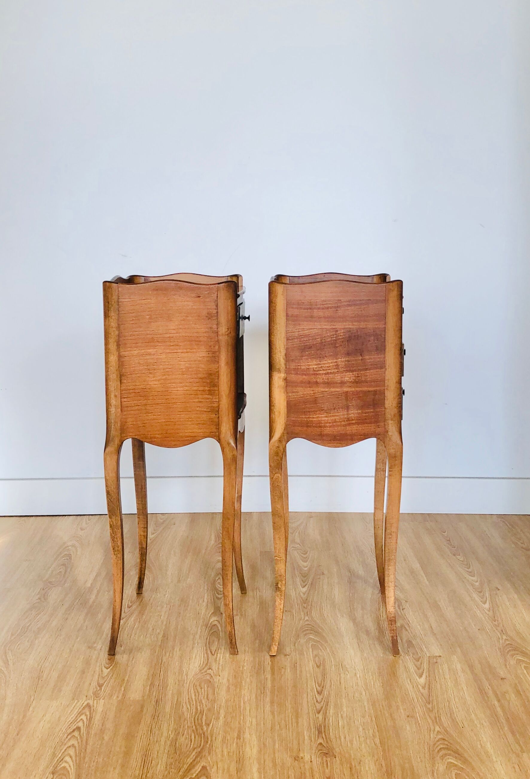 Pair of bedside or side tables Louis XV